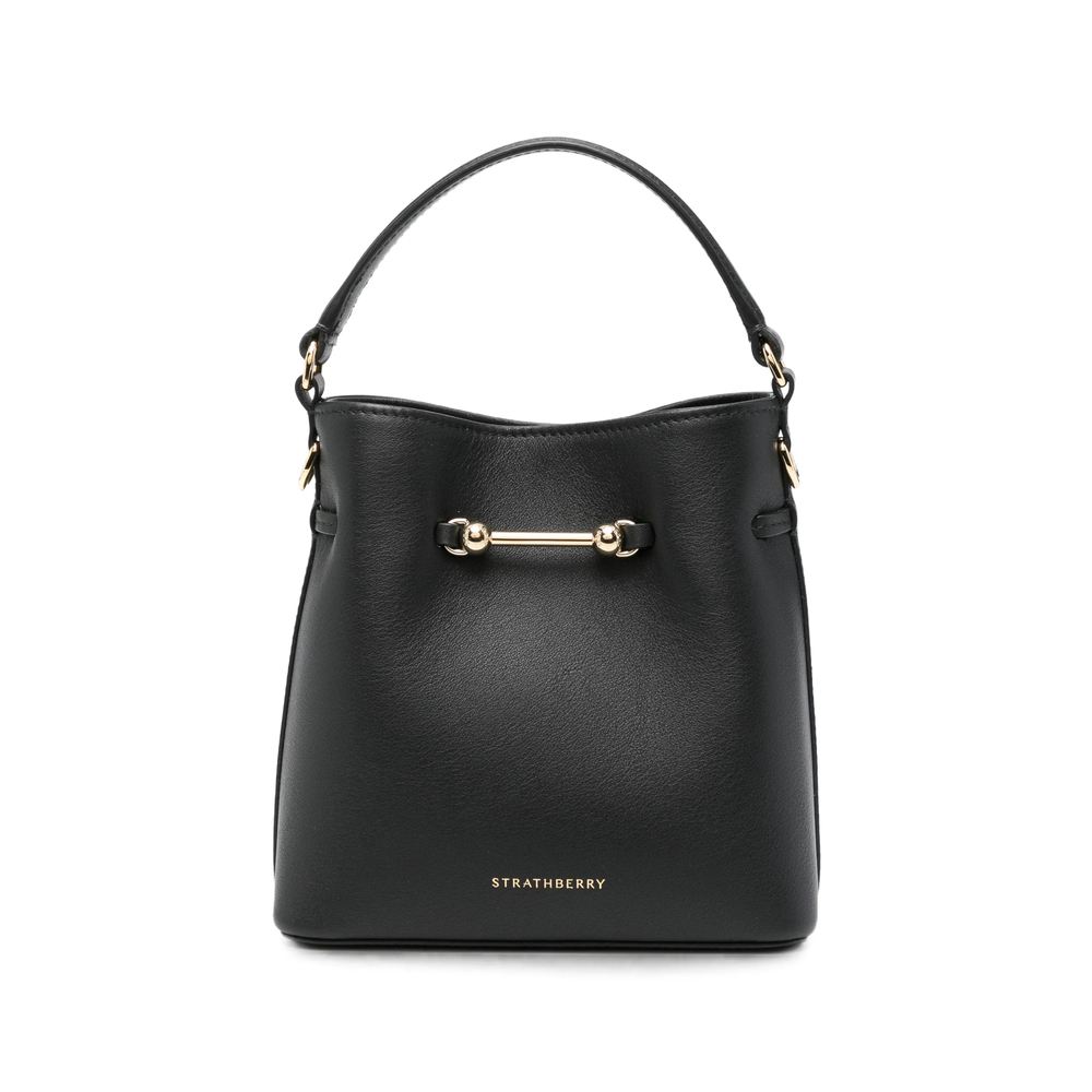 Strathberry Mini Corda Bucket Leather Tote Bag
