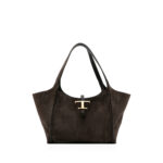 Tod's Small T-Timeless Suede Tote Bag