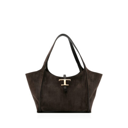 Tod's Small T-Timeless Suede Tote Bag