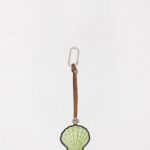 TORY BURCH Shell Leather Bag Charm