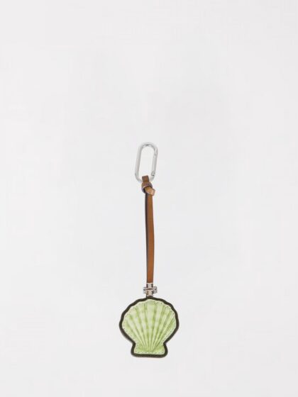 TORY BURCH Shell Leather Bag Charm