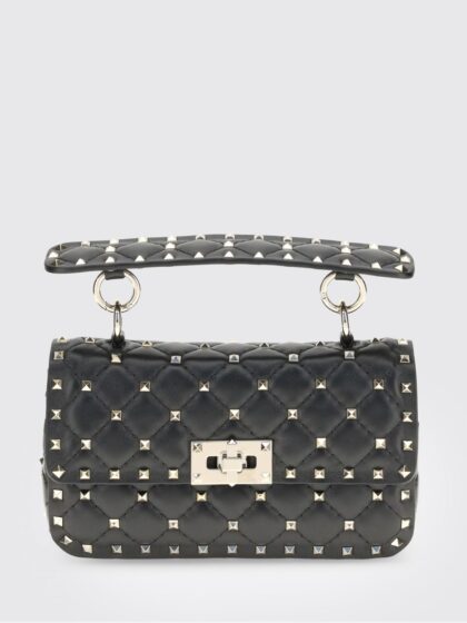 VALENTINO GARAVANI Rockstud Quilted Nappa Mini Bag with Studs