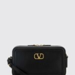 VALENTINO GARAVANI VLogo Mini Hammered Leather Camera Bag