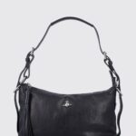 VIVIENNE WESTWOOD Emma Calfskin Shoulder Bag with Orb Logo