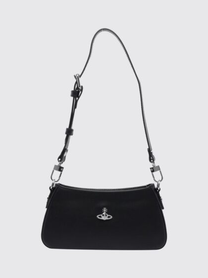 VIVIENNE WESTWOOD Tasha Polyurethane Mini Shoulder Bag with Monogram